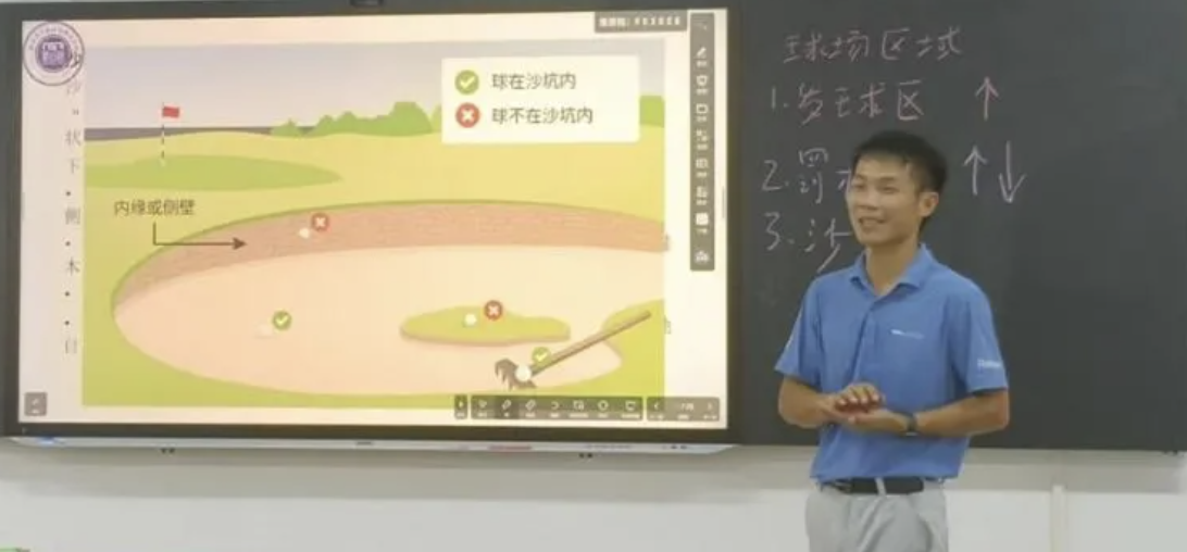 专任教师试讲课活动第六讲《高尔夫球规则》