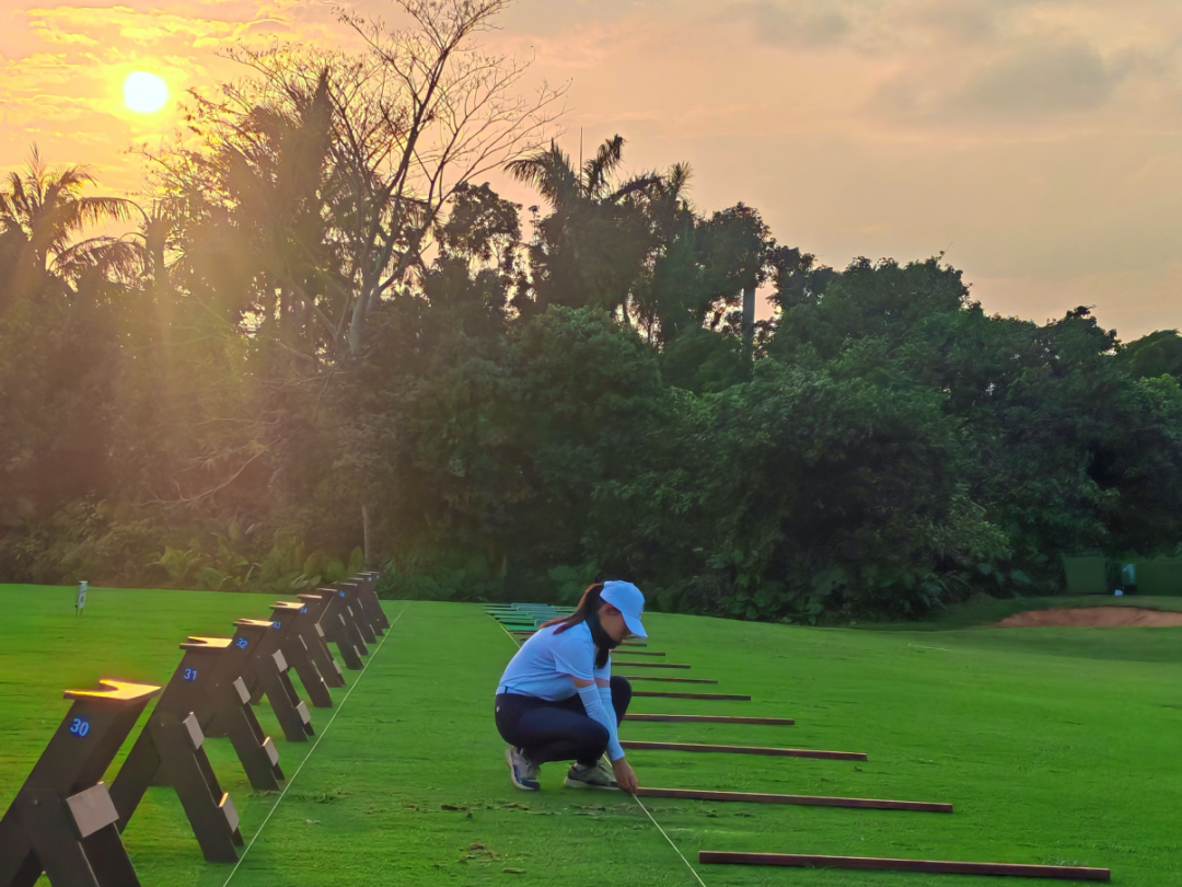 我校学子观澜湖实训日记 | 从球员到球场管理者的进阶之路
