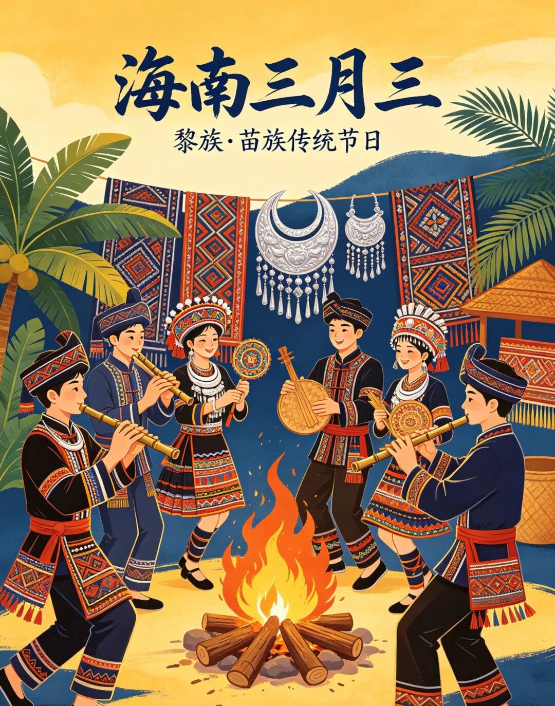 【放假通知】海南三月三 ，欢度佳节！