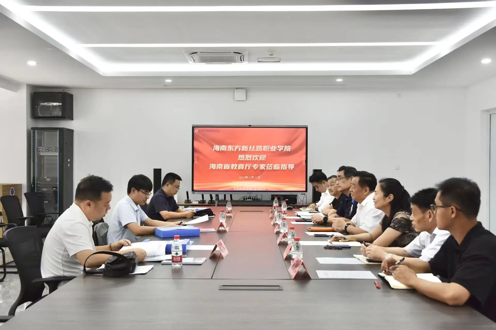 海南省教育厅专家组莅临我校开展中职新增专业审核评估工作